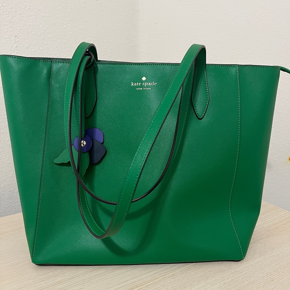 Unused Kate Spade Dana Tote Green (Wallet Not Included)